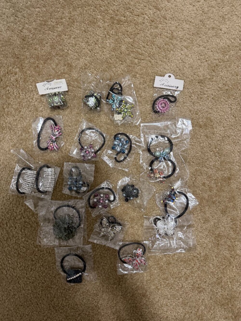 21 pcs of Ponytail Holders